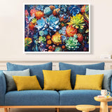 500 Piece Puzzle for Adults-Succulent Plant Puzzle| Recycled Cardboard Jigsaw Puzzles 500 Pieces | Challenging Family Activity Great Gift Idea for Family Friends | Difficult Puzzles Size 20.5X 15 in Edsjegn