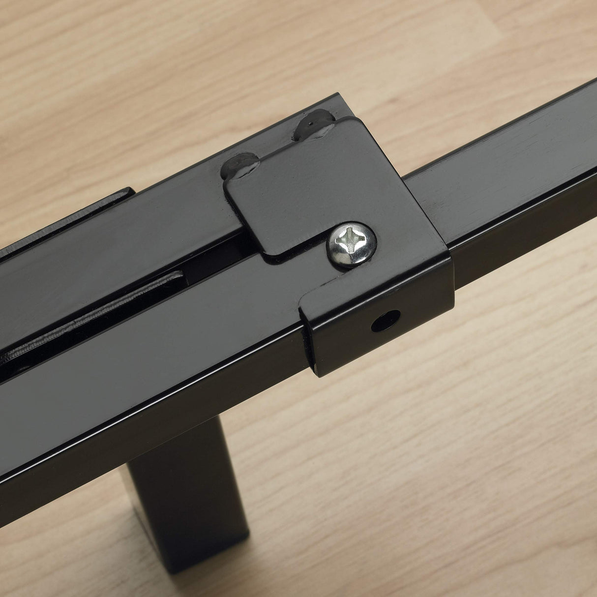 ZINUS Compack Metal Adjustable 7 Inch Support Bed Frame for Box Spring and Mattress Set, Full/Queen/King, Black ZINUS