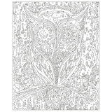Ravensburger CreArt Dreaming Owl Paint by Numbers Kit for Adults - Painting Arts and Crafts for Ages 12 and Up Ravensburger