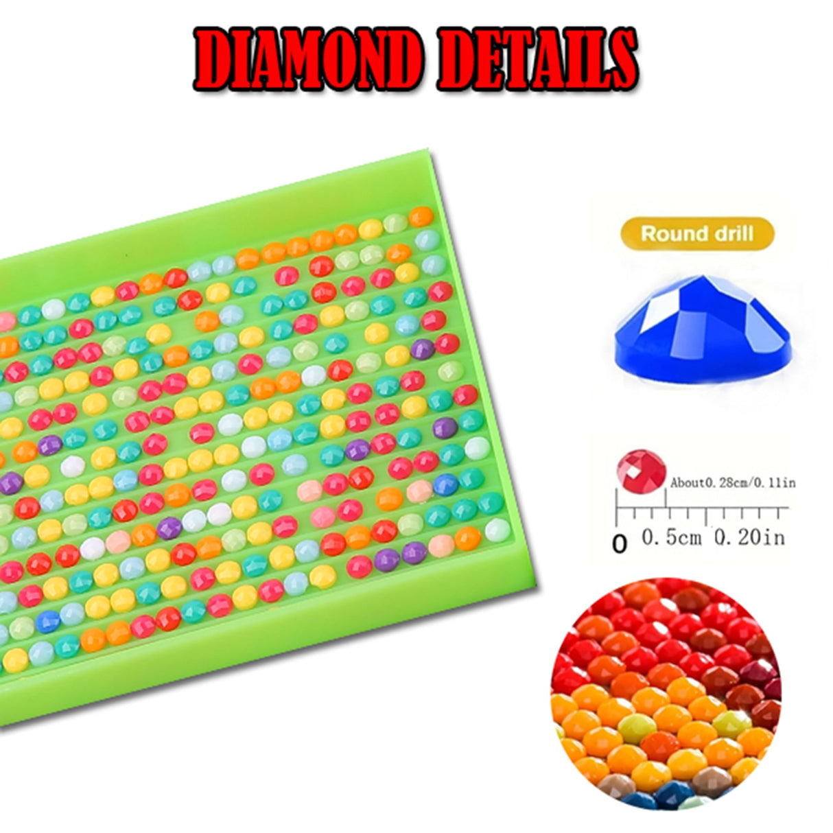 KUFWKEY 5D Diamond Painting Kit for Adults,Vibrant Phoenix Fairy Fantasy Waterfall Landscape,DIY Full Drill Round Diamond Art Kits,Diamond Mosaic Craft for Home Decor,Large Size 31.5x15.7inch KUFWKEY