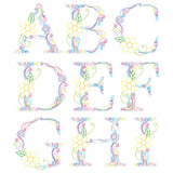 Uniquilling Quilling Paper Quilling Kit for Adults Beginner, 8 * 10-inch Letters, Exquisite DIY Paper Filigree Painting Kits Quilling Tools, Home Room Wall Art Decor Best Gifts(Basic) Uniquilling