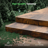 SIAGO Electric Standing Desk Adjustable - 48 x 24 Inch Sit Stand up Desk with Cable Management - 3 Memory Preset Adjustable Height Desk Computer Home Office Desk SIAGO