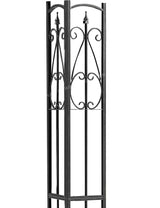 8 ft. x 8 ft. Rococo II Gazebo with Mosquito Net Tan APEX GARDEN