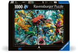 Ravensburger DC Collector's Edition - Aquaman 1000 Piece Jigsaw Puzzle | Unique Softclick Technology | Striking Artwork | Perfect for DC Fans Ravensburger