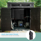 Suncast BMS7780 Modernist Shed, Peppercorn Suncast