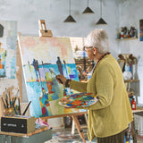 Arteza Metallic Acrylic Paint Set, 50 Colors, 0.41 fl oz/12ml Tubes of Craft Paint, Heavy-Body, Colorful Addition to Your Art Supplies ARTEZA