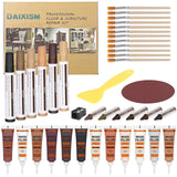 Furniture Repair Kit Wood Touch up Maker Restore Any Wood Furniture, Cover Surface Scratch for Wooden Floor Table, Filler Oak, Cabinet, Door, Veneer, DAIXISM