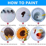 Jethami 2 Pack Paint by Numbers for Adults Beginner, Rocky Mountain National Park Landscape DIY Canvas Art Kit for Home Decor 16x20 in Jethami