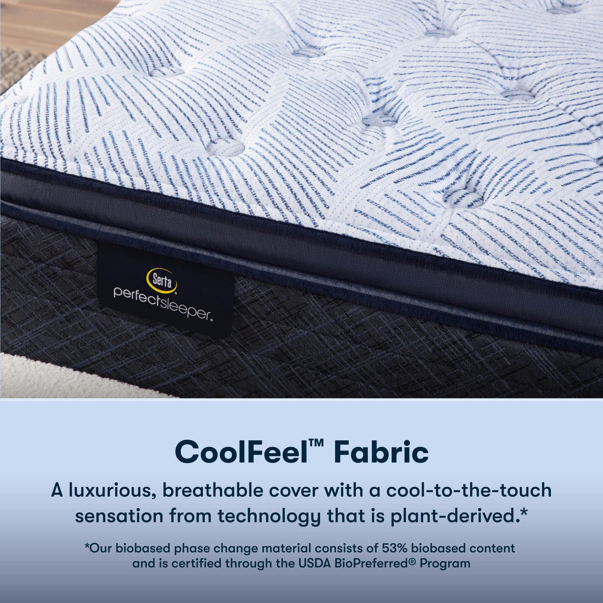 Serta Perfect Sleeper Enhanced 14.5" King Mattress - Plush Pillow Top, Cooling Gel Memory Foam, Pocket Innersprings for Motion Isolation, Edge Support, CertiPUR-US Certified - Nurture Night Serta