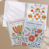 ZICOTO Beautiful Adult Coloring Book Set of 2 for Relaxation - Affirmation and Inspirational Books Making it a Great Gift - Perfect Stress-Relieving Books Fun to Color for Women ZICOTO