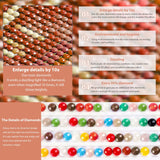 DOMROM Diamond Painting Kits for Adults, Bee Diamond Art Kits, 5D Sunflowers Diamond Painting, DIY Round Full Drill Diamond Painting Gem Arts and Crafts for Home Decor 12x12 inch DOMROM