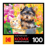 RoseArt - Kodak Premium - Bucket Buddies - 100 Piece Jigsaw Puzzle for Adults RoseArt