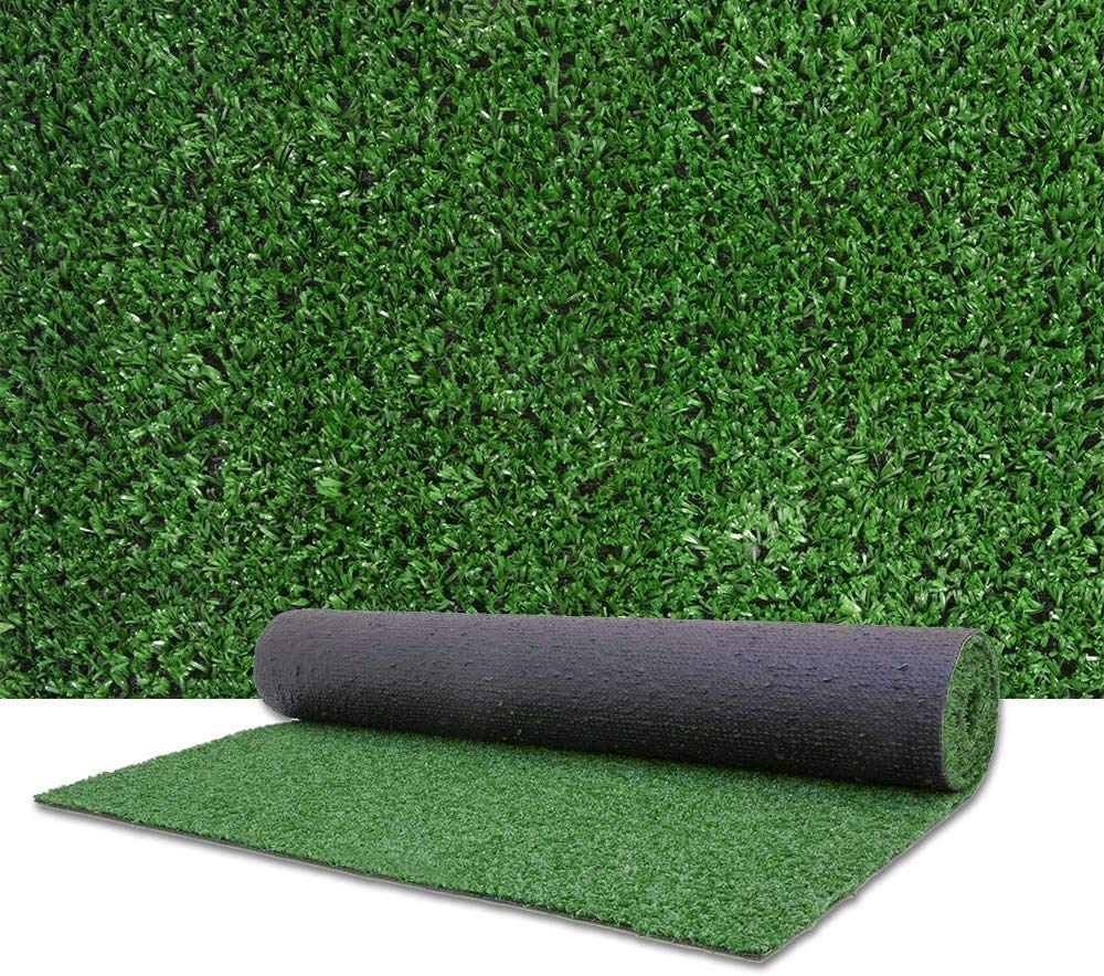 Artificial Grass Turf Lawn-3 Feet x 10 Feet, 0.4" Indoor Outdoor Rug Synthetic Grass Mat Fake Grass LITA