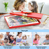 Acudotr Diamond Painting Kits for Adults, 5D DIY Diamond Art Kits for Beginners, Full Drill Diamond Painting Kits for Home Wall Decor, Train, 12x12 Inch Acudotr