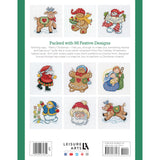 Leisure Arts Cross Stitch Holiday Ornaments Galor Cross Stitch Book- Pattern Kits from Snowmen to Elves to Woodland Creatures, 98 Christmas Ornaments Design. LEISURE ARTS