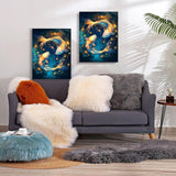 YOUSHIHA Pisces Constellation Diamond Painting Kits for Adults,DIY 5D Constellations Diamond Art Full Drill for Adult,for Beginner Home Wall Decor Gift 12x16 Inch YOUSHIHA