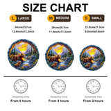 KAAYEE Wooden Puzzles for Adults 290 Pieces Visual 3D Bear Family Wooden Jigsaw Puzzles for Adults Animal Wood Puzzle Gifts for Mother's Day Mom Adult Kids Bear Puzzle(13.4 * 13.4in) KAAYEE