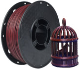 RANKI Wood PLA Filament 1.75mm 3D Printer Filament Rosewood, Real Wood Infill, 1kg Spool (Rosewood) RANKI