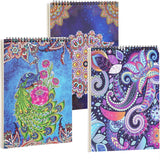 Bondream 3 Pack Adult Coloring Books,Flower,Mandalas &Animal Patterns and Designs for Adults Relaxation,Coloring Books for Women to Relax, Anxiety and Depression Bondream