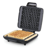 DASH No-Drip Waffle Maker - Four Waffle Molds, Nonstick Waffle Iron with Quick Heat-Up, Nonstick Surface - Perfect Waffle Maker for Kids and Families, Just Add Batter DASH