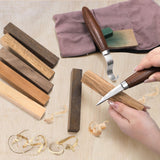 Cididu 10 Pack Exotic Wood Pen Blanks, Wood Blanks for Pen Turning, Unfinished Carving Blocks, Hard Woodcarving Block for Pen Making Supplies DIY Crafts Gifts, Easy to Drill, 5'' x 3/4'' Cididu