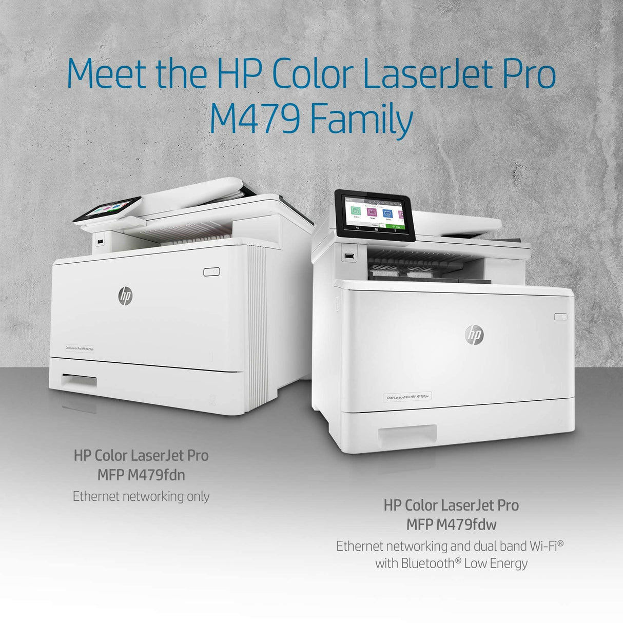 HP Color Laserjet Pro Multifunction M479fdw Wireless Laser Printer (W1A80A) (Renewed) HP