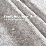 Oversized Rocking Chair Nursery with Adjustable Headrest, 26" Extra Wide Glider Recliner Nursery Chair for Nursery, 360° Swivel Rocker Recliner with Overstuffed Armrest， Light Grey RUTOX