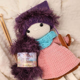 JubileeYarn Feather Whimsy Eyelash Yarn - 50g/Skein Fine Polyester Fur - Variety Pack - 12 Skeins BambooMN