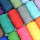 400g Tshirt Yarn for Crochet,Hot Pink T Shirt Soft Elastic Fabric Chunky Thick T-Shirt Crochet Yarn for Crocheting Knitting Beginner Hand Knitting for Bag/DIY Craft/Home Decor-Hot Pink YARFOFUN