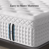 BedStory Twin Mattress, 12 Inch Medium Mattress with Extra Lumbar & Hip Support, Deep Sleep Mattresses for Motion Isolation and Pain Relief, Fiberglass Free, 365 Nights Trial, Forever Warranty BedStory