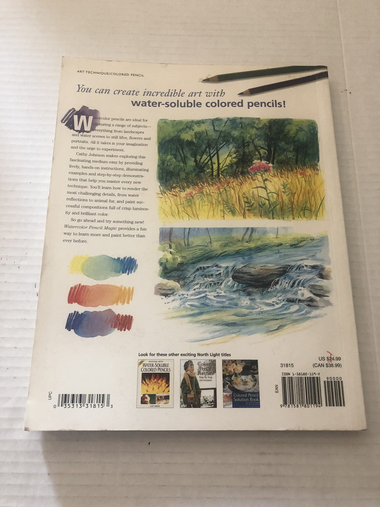 Watercolor Pencil Magic WoodArtSupply