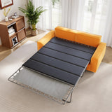 LAVEVE Sleeper Sofa Support Board 48''x60'' Queen Size, Heavy Duty Solid Wooden Mattress for Pull Out Sofa Bed, Foldable Design Bunkie Board Couch Accessories, Enhanced Weight-Bearing Capacity LAVEVE