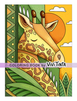Relaxing: Coloring Book for Adults with Creative Stress Relief Designs, Featuring Animals, Flowers, Plants, Landscapes, and More Vivi Tinta
