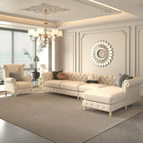 3 Inches Round Solid Wood Furniture Legs Set of 4 - Wooden Replacement Feet for Couch -Sofa Couch Chair Ottoman Bench Armchair Dresser Table Risers Parts Loveseat Coffee Table Cabinet WoodArtSupply