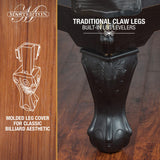 EastPoint Sports Masterton 87-Inch Pool Table - 8 Ball Pool Game Table for Billiards Indoor Games in Rec Room, Basement & Family Game Room - Available in Tan, Red, Green and Navy Felt Colors EastPoint Sports