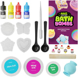 Dan&Darci Bath Bomb Making Kit for Kids - Kid Crafts Science Project - Gifts for Girls and Boys - Craft Activity Gift for Age 6, 7, 8, 9, 10, 11 & 12 Year Old Girl - Makes 10 Baths Bombs Fizzies Dan&Darci