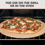 Pizzacraft 16.5" Round ThermaBond™ Baking/Pizza Stone - for Oven or Grill - PC9898 pizzacraft