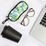 AUEAR, 4 Pack Sublimation Blanks Glasses Case Double Sided Neoprene Eye Glasses Bag for Travel AUEAR