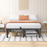 VIPSHOW 20 Inch King Heavy Duty 3500 lbs Bed Frame with Round-Corner Legs & Anti-Squeak Design – Quick Assembly Metal Platform, No Box Spring Needed VIPSHOW