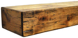 Dogberry Collections Rustic Mantel Shelf, 72 in, Aged Oak Dogberry Collections