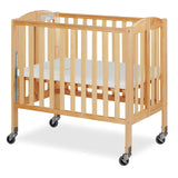 Dream On Me 3-in-1 Folding Portable Crib, Natural, Large Dream On Me