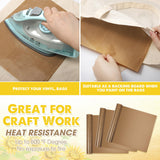 30 Pcs Blank Canvas Tote Bags Bulk with 1 Piece of PTFE Sheet for Iron on Heat Transfer DIY Sublimation Tote Bags Shopping Bag for Crafts Natural Cotton Tote Bags Kitchen Reusable Grocery Bags Saintrygo