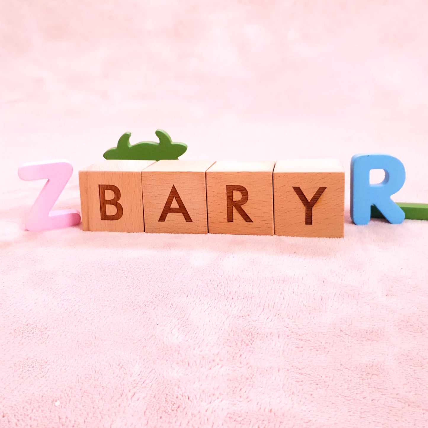 Personalized Baby Wooden Blocks | Personalized Baby Letter Wooden Blocks | Baby Photo Props | Custom Wood Blocks | Personalized Wood Blocks | Baby Gift | Nursery decor - WoodArtSupply