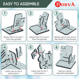 BarvA Phone Docking Station with Patented Adaptive Wood Gun Rack | Night Stand Smart Watch & Phone Stand | Charging Station Desk Organizer | Gun Accessories Storage and Organization BarvA