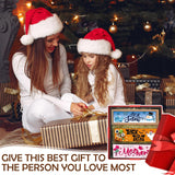 Barydat Interchangeable Season Sign Interchangeable Welcome Wood Sign for Table Decorative Seasonal Sign Decor with a Wooden Frame Wreaths for Fall Thanksgiving Halloween Autumn Decor Barydat