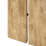 Modway Amistad 72" Solid Wood Modern Farmhouse Rectangular Oak, 70" Dining Table Modway