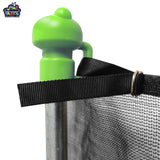 Jump Tastic Trampoline 12Ft Trampoline Net Replacement, Round Safty UV-Resistant Weather-Resitant Breathable Durable Trampoline Net Replacement Enclosures(Not Include Poles) Jump Tastic Trampoline
