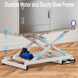 Flying Pig 50" Stainless Steel Professional Electric Lift Pet Grooming Tub Flying Pig Grooming