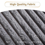 YOSHOOT 6 Inches Futon Mattress Full Size, Thick Futons Sofa Bed Couch, Floor Mattress for Adults, Shredded Foam Filling(Frame Not Included), Medium Firm YOSHOOT