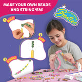Skillmatics Craft Activity - Roll-Up Beads Friendship Bracelets DIY Kit, 400+ Charms & Beads, Jewelry Making Kit, Create 25+ Bracelets, Gifts for Kids Ages 6, 7, 8, 9, 10, 11, 12, 13 Skillmatics